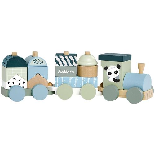 Spielzeug-Zug EICHHORN, bunt, Spielzeugfahrzeuge, Kinder, Holz, Spielzeug-Zug, aus Holz