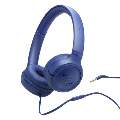 JBL On-Ear-Kopfhörer "Tune 530", blau, B:21cm H:5cm T:22,5cm, Kopfhörer, Kabelgebundener On-Ear-Kopfhörer, On-Ear-Kopfhörer
