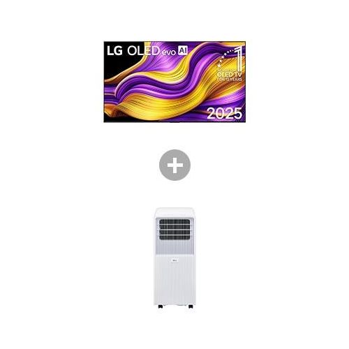 LG 55 ″ OLED evo AI G5 4K Smart TV + Mobile Klimaanlage (9000 BTU) OLED55G57LW.TF09001