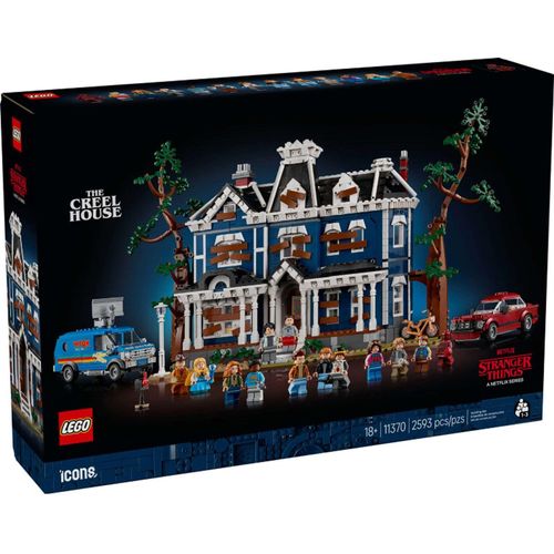 Lego 11370 Icons Stranger Things The Creel House 18+ Yearbeschädigt