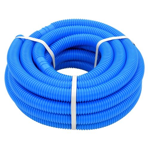 Blauer Poolschlauch 38 mm 12 m, UV- und witterungsbeständig