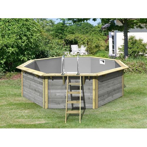 Holzpool Modell X2 38mm Wassergrau