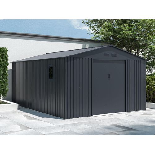 Metall Gerätehaus Modell München 14,39 m²