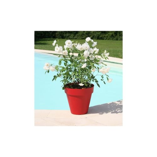 RIVIERA Riviera Blumentopf - rund - Ø 60 x 53,6 cm - rot