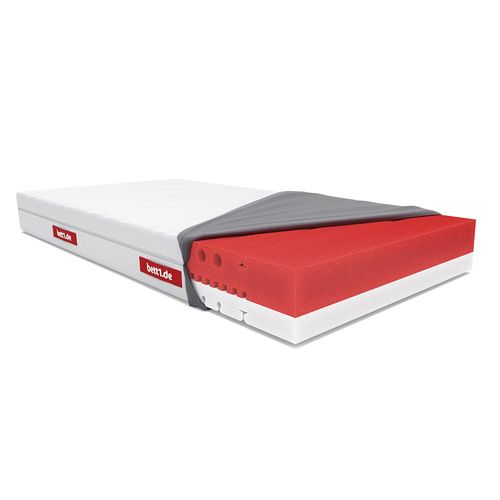 bett1.de BODYGUARD® Anti-Kartell-Matratze® Weich, Härtegrad weich/fester, 80x200