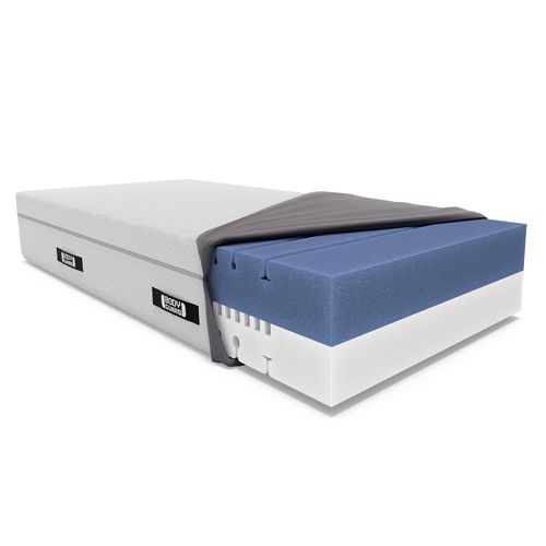 bett1.de BODYGUARD® Boxspring Matratze, 28 cm hoch, 100% Vollschaum, Härtegrad mittelfest/fester, 90x200