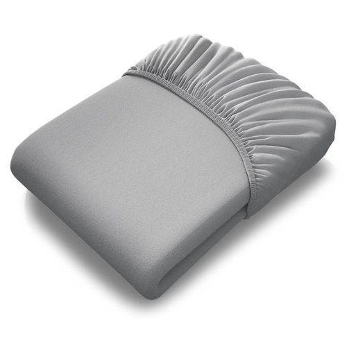 bett1.de BODYGUARD® Spannbettlaken extra hoch 90-100x200 silber