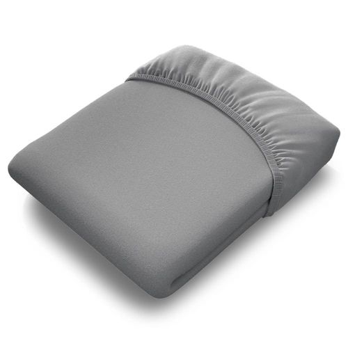 bett1.de BODYGUARD® Jersey-Spannbettlaken 120x200 silber