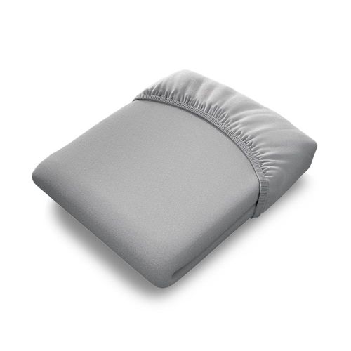 bett1.de BODYGUARD® Kinder-Spannbettlaken 80x160 silber