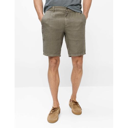 Brax Heren Bermuda Style BALU MOSS, donkergroen,