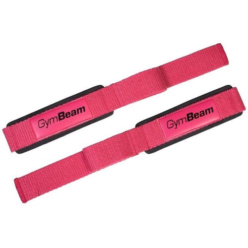 GymBeam X-Grip exercise straps colour Pink