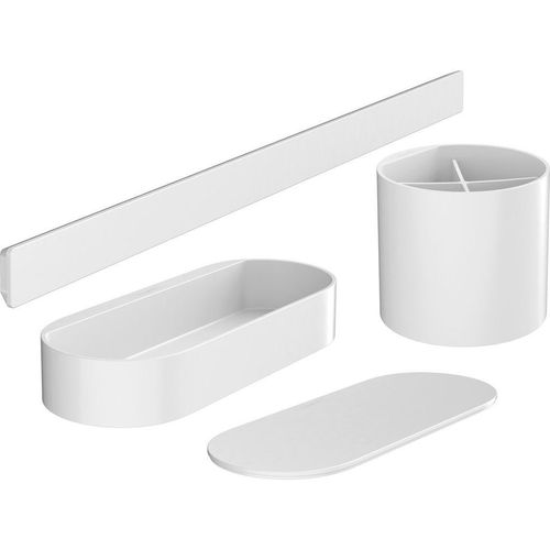 Hansgrohe , Weiß , Kunststoff , 64.5x24.4x16.4 cm ,