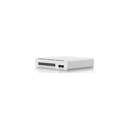 UBIQUITI Netzwerk-Switch "Pro XG 8 PoE", weiß, B:25,3cm H:11,2cm T:36,6cm, Netzwerk-Switches