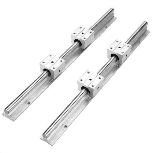 12 mm lineaire lagers (2 stuks) für DIY CNC Router Zubehör mit linearem Gleitlauf und linearem Motion Lagerblock (4 stuks)