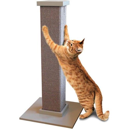 Stabiler Katzenkratzbaum Grau 72 cm