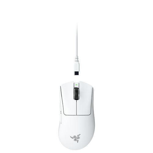 Razer Maus Deathadder V4 Pro weiß
