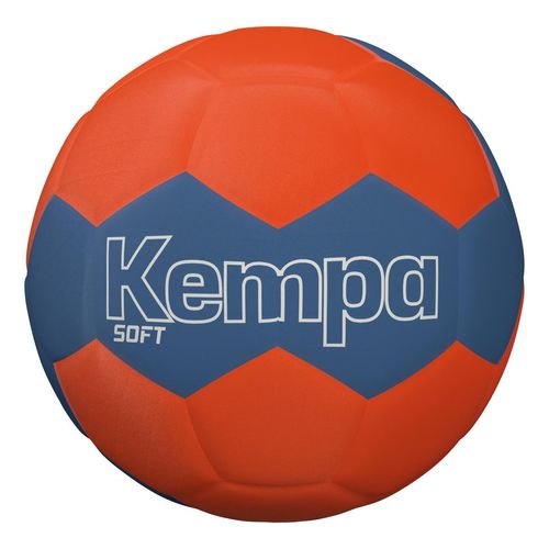 Handball KEMPA "Handball SOFT Kids" Gr. A, schwarz (ice grau, fluo rot), Bälle, Kinder, NOSIZE