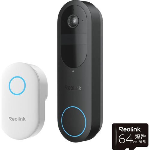 Reolink Bundle Türklingel D340B mit Klingel und 64GB Speicher