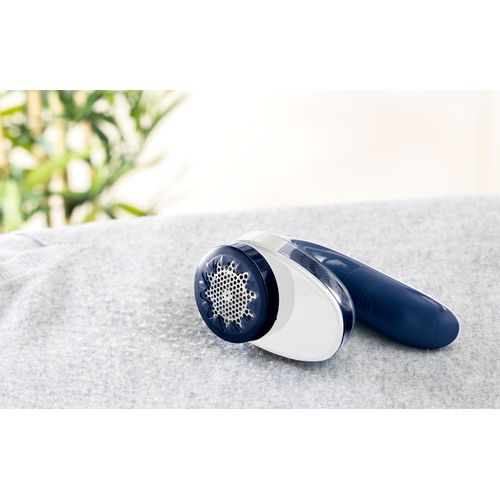 TEFAL Fusselrasierer "JB1013", weiß (weiß, blau), B:13,5cm H:18cm T:7,6cm, Fusselrasierer, Fusselrasierer