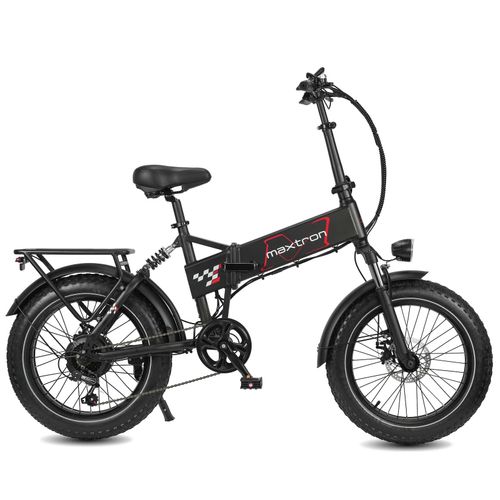 Maxtron Polaris, Falt-E-Bike, Off-road E-Bike, 20" Zoll, schwarz