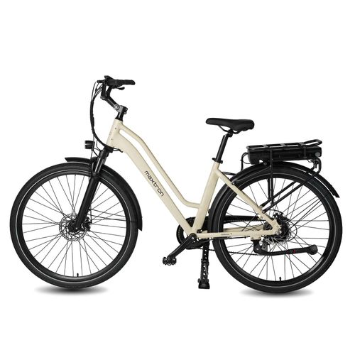 Maxtron Urban 7, City-E-Bike, unisex, 28" Zoll, creme-weiß