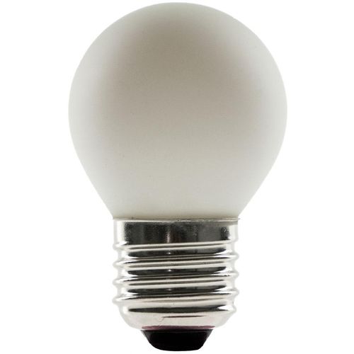 SEGULA LED-Leuchtmittel "LED Golfball opal-matt", Energieeffizienz: G (A-G), weiß, L:72cm Ø:45cm, Leuchtmittel, dimmbar, E27, Golfball opal-matt, Ambient Dimming