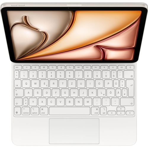 Apple Magic Keyboard, KeyboardDock für iPad Air 11" (M3, 2025), weiß, DE (MDFV4D/A)