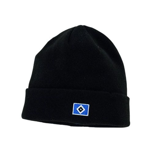 Bommelmütze HAMBURGER SV "Hamburger SV Mütze HSV Mütze Logo", Damen, Gr. onesize, mehrfarbig, 100% Polyacryl, Mützen