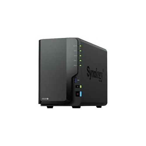SYNOLOGY NAS-Server "DS225+ 2 Bay NAS", schwarz, B:4cm H:16,5cm T:23,22cm, NAS-Server, NAS-Server