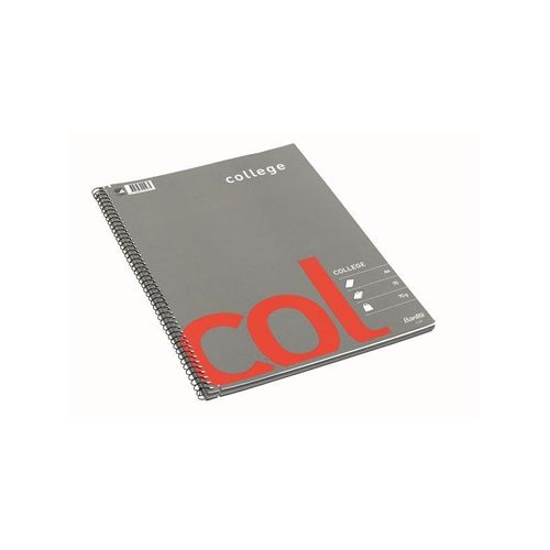 Bantex Col College Pad Unruled Unpunched A4