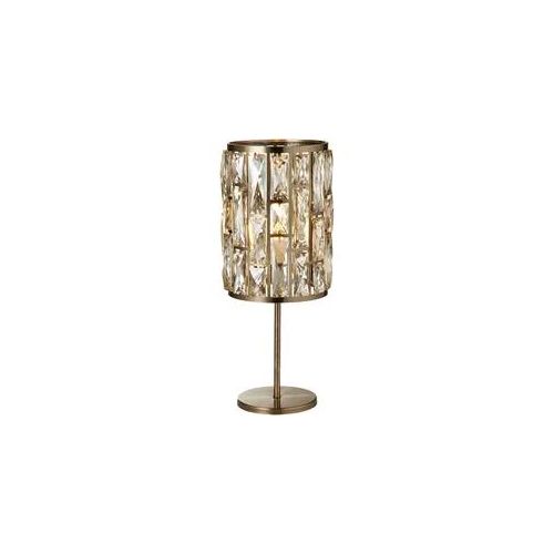 SEARCHLIGHT Tischleuchte "Bijou Table Lamp", antikmessing, 1, Ø 19,5cm H: 30cm, 1 Stk., Leuchten, Tischleuchte