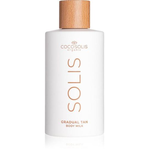 COCOSOLIS SOLIS Gradual Tan Body Milk Zelfbruinende Melk voor Geleidelijk Bruinen met geur Caramel Latte 200 ml