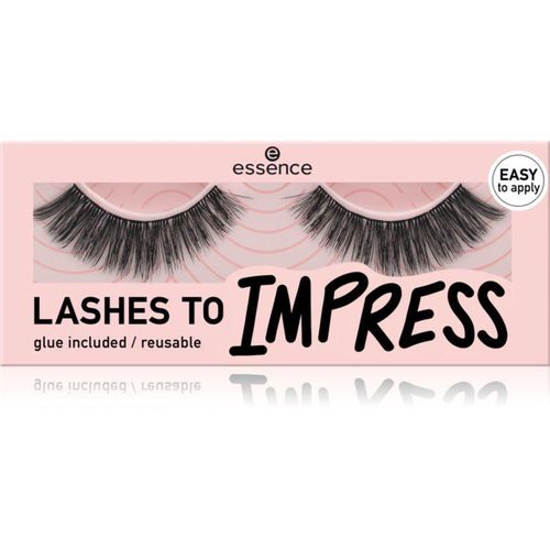 essence LASHES TO IMPRESS Nepwimpers voor vollere, dikkere wimpers 09 Big Lash Crush 1 paar