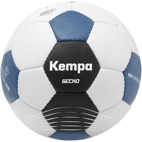 Handball KEMPA "Handball Gecko Kids" Gr. 3, grau (grau, blau), Bälle, Kinder, 3
