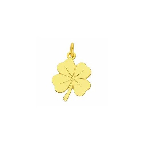 Kettenanhänger ADELIA ́S "Anhänger Kleeblatt 333 Gold ( 8K ) – Goldanhänger Kleeblatt", gold, Schmuckanhänger, Damen, Gold, Kettenanhänger, Goldanhänger Kleeblatt