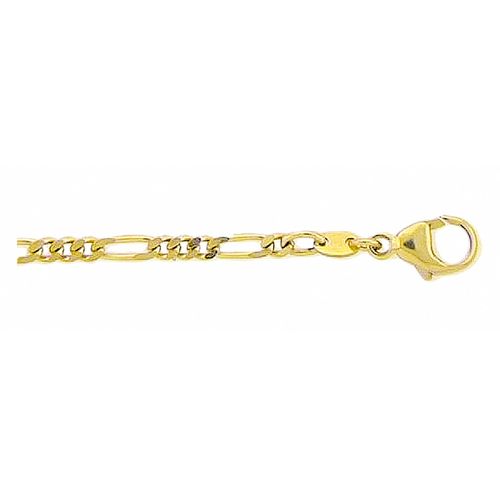 Armband ADELIA´S "19 cm Figaro Armband 333 Gold ( 8K )", gold, Armbänder, Damen, 19cm, Gold, Armband, Goldarmband