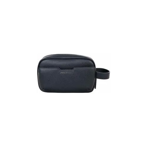 Kulturbeutel ARMANI EXCHANGE "Kulturbeutel ALEX BEAUTY", Herren, Gr. B/H/T: 22cm x 15cm x 7cm 0, blau, Obermaterial: 100% Polyester PES., Taschen Kulturbeutel