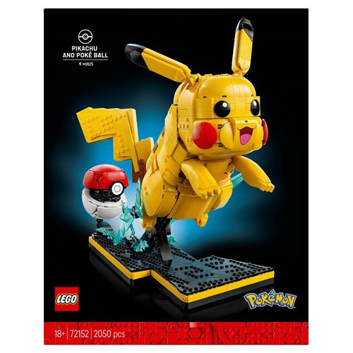LEGO Pokémon 72152 Pikachu und Pokéball