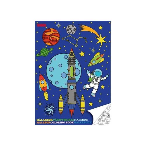 Haza Witbaard Coloring book Space