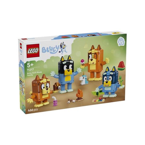 LEGO Bluey 11217 Blueys Familie aus Steinen