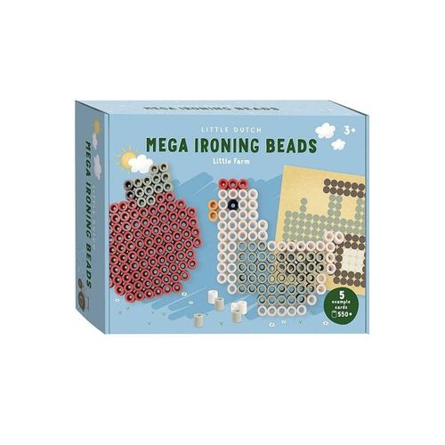 Little Dutch Maxi Iron-on Bead Set Little Farm