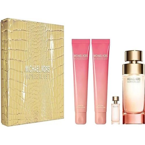 Michael Kors Wonderlust EDP 100 ml + EDP MINI 4 ml + BL 100 ml + SG 100 ml (woman)
