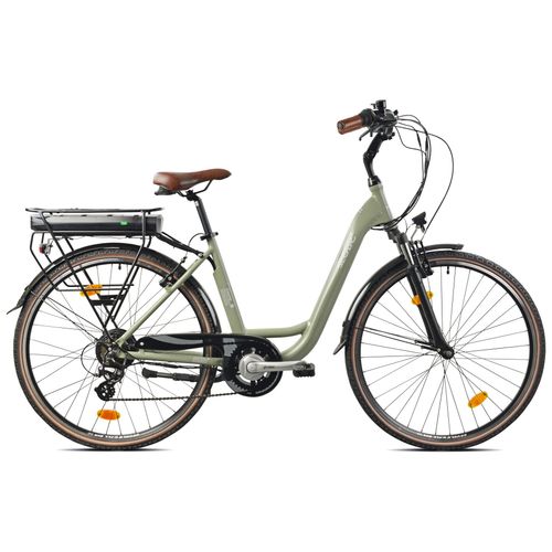 LLobe City E-Bike 28" County, grün, 36V/13Ah