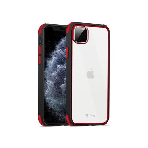 CRONG Trace Clear Cover - iPhone 11 Pro Case - Black/Red