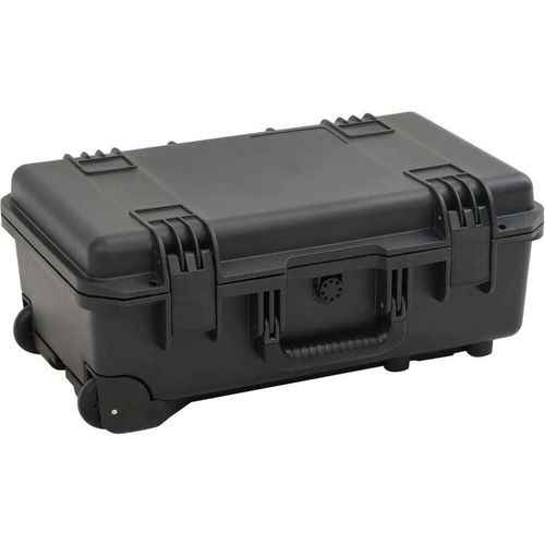Koffer für Flugreise Tragbar Schwarz 55x35x22,5 cm PP