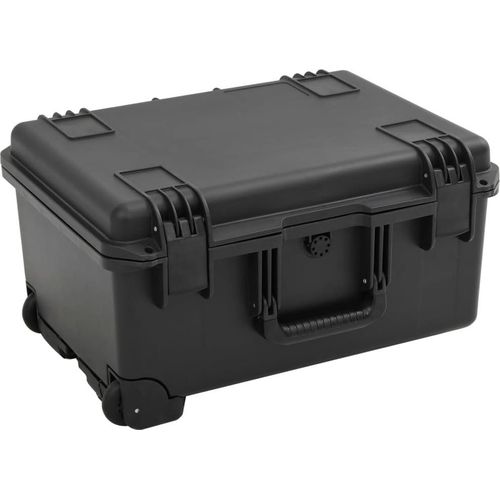 Koffer für Flugreise Tragbar Schwarz 54x41,5x29 cm PP