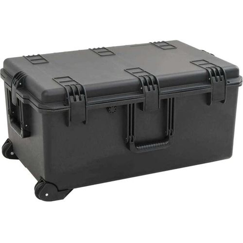 Koffer für Flugreise Tragbar Schwarz 79,5x52x39 cm PP