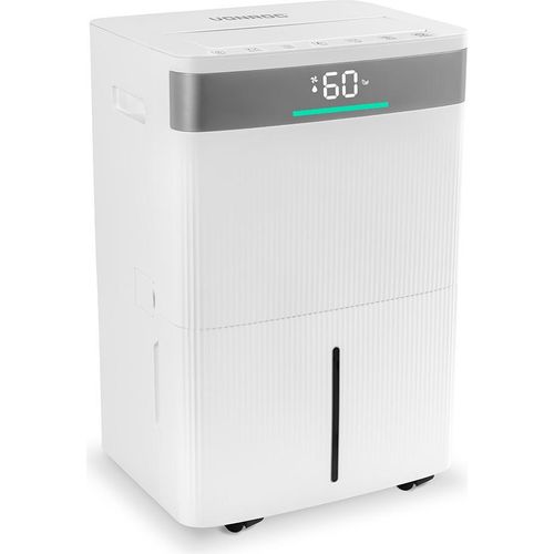 Luftentfeuchter 40L/Tag für 50m², 5,5L Tank, WiFi, App, Waschmodus, Silberionenfilter