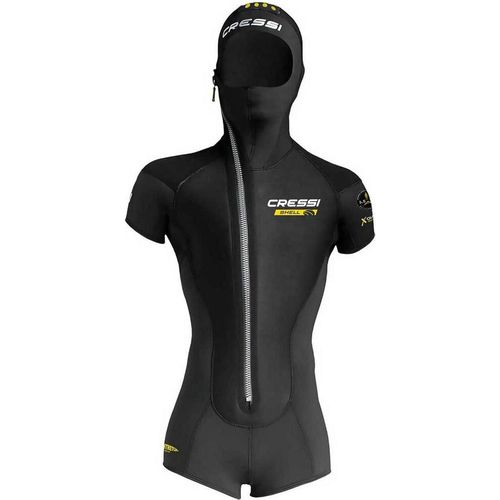 Cressi Shell 3.5-5 Mm Freitauchjacke Schwarz S Schwarz S
