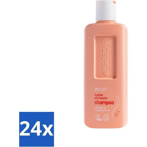 Seepje - Hydrate & Nourish Shampoo - Intensive Feuchtigkeit für gesundes Haar - 300 ml - Vorteilspack - 24 Stücke